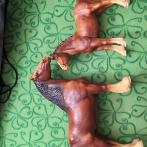 Breyer Clydesdale Mom & Foal